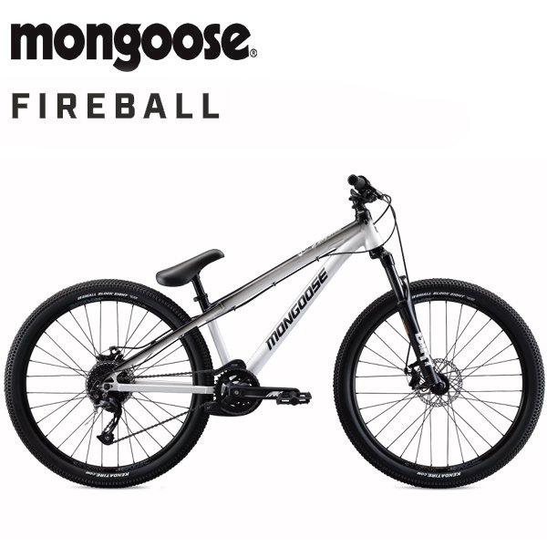 【2022年12月入荷予定】MONGOOSE マングース FIREBALL 26 ファイヤーボール26 WHITE マウンテンバイク