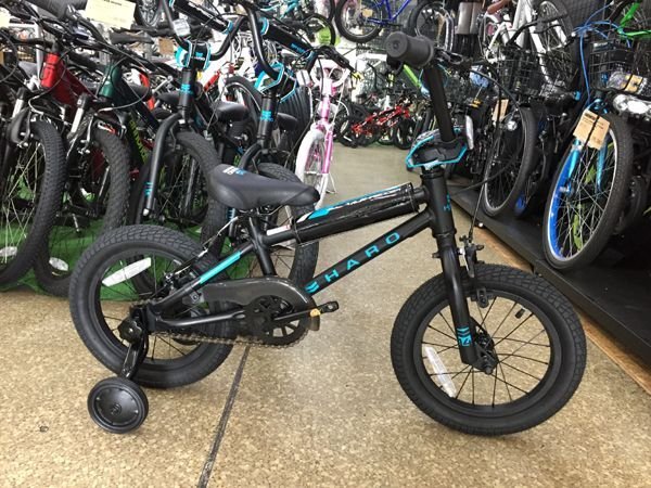 2024 HARO SHREDDER 14 ハロー シュレッダー 14 MATTE BLACK 14インチ 子供用 BMX 自転車