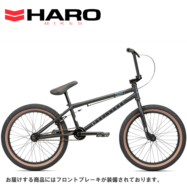【入荷】 HARO ハロー BOULEVARD 20.75" MATTE BLACK 21401 BMX - ATOMIC CYCLE