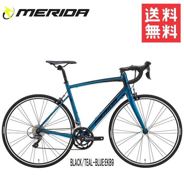 【10%OFF】 MERIDA (メリダ) RIDE 80 Black Teal-Blue EK89 ロードバイク 送料無料