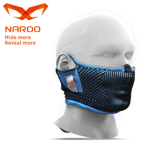 NAROO MASK (ナルーマスク) F5S ブルー 63F5SBLUE 花粉対応/スポーツ/フェイスマスク