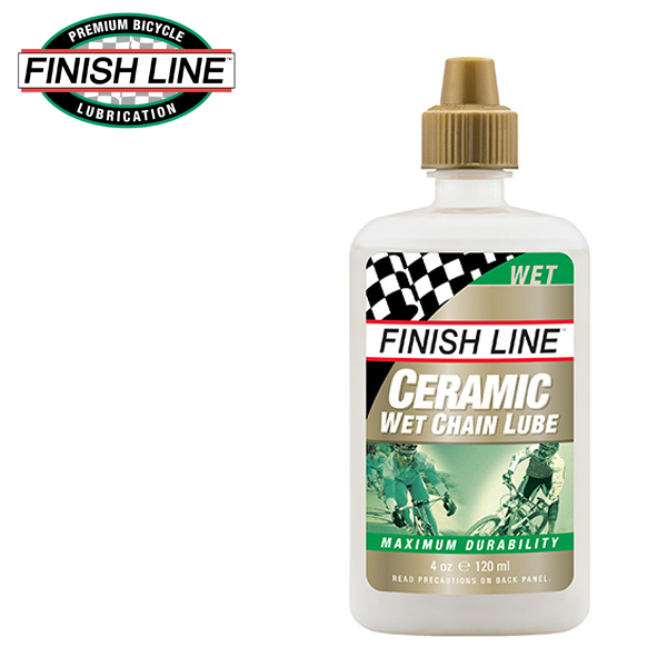 入荷未定】 FINISH LINE フィニッシュ ライン セラミック ウエット チェーン ルーブ 120ml ボトル TOS06602 自転車  ケミカル - ATOMIC CYCLE(アトミック サイクル)