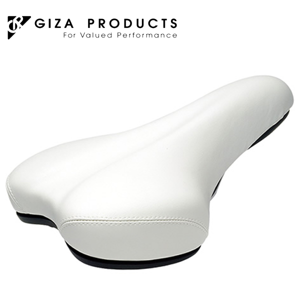 ギザ プロダクツ 自転車 サドル GIZA PRODUCTS SDL21701 VL-3082 コンフォート サドル WHT サドル