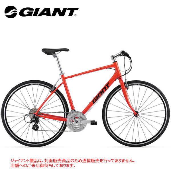 【店舗 在庫あり】 ジャイアント エスケープ R3 GIANT ESCAPE R3 レッドオレンジ 自転車 クロスバイク